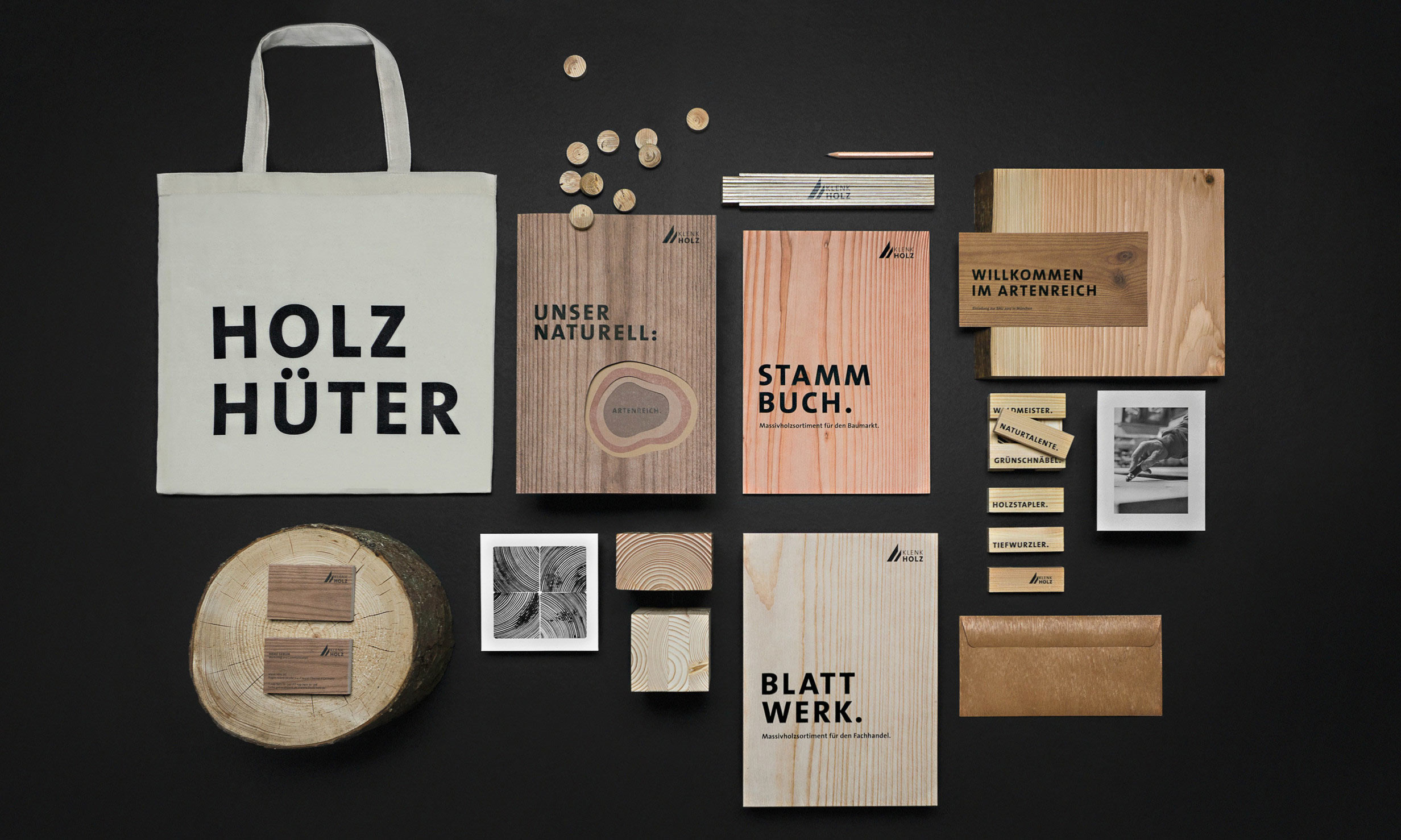 Unser Naturell: Artenreich. Neue Markenwelt für Klenk Holz